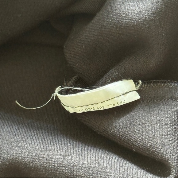 Emporio Armani Elegant Black midi Sleeve Dress Audrey Hepburn - Picture 11 of 16